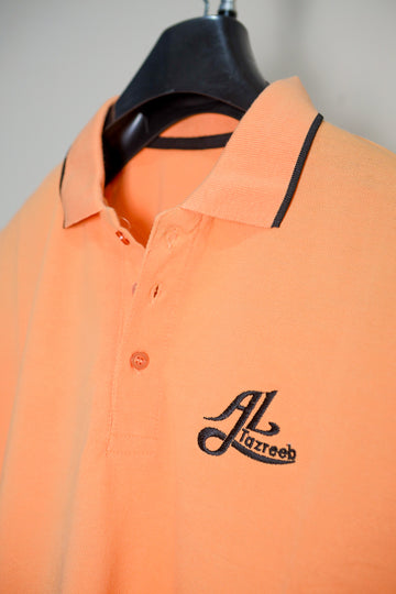 Peach Cobbler Polo Shirt