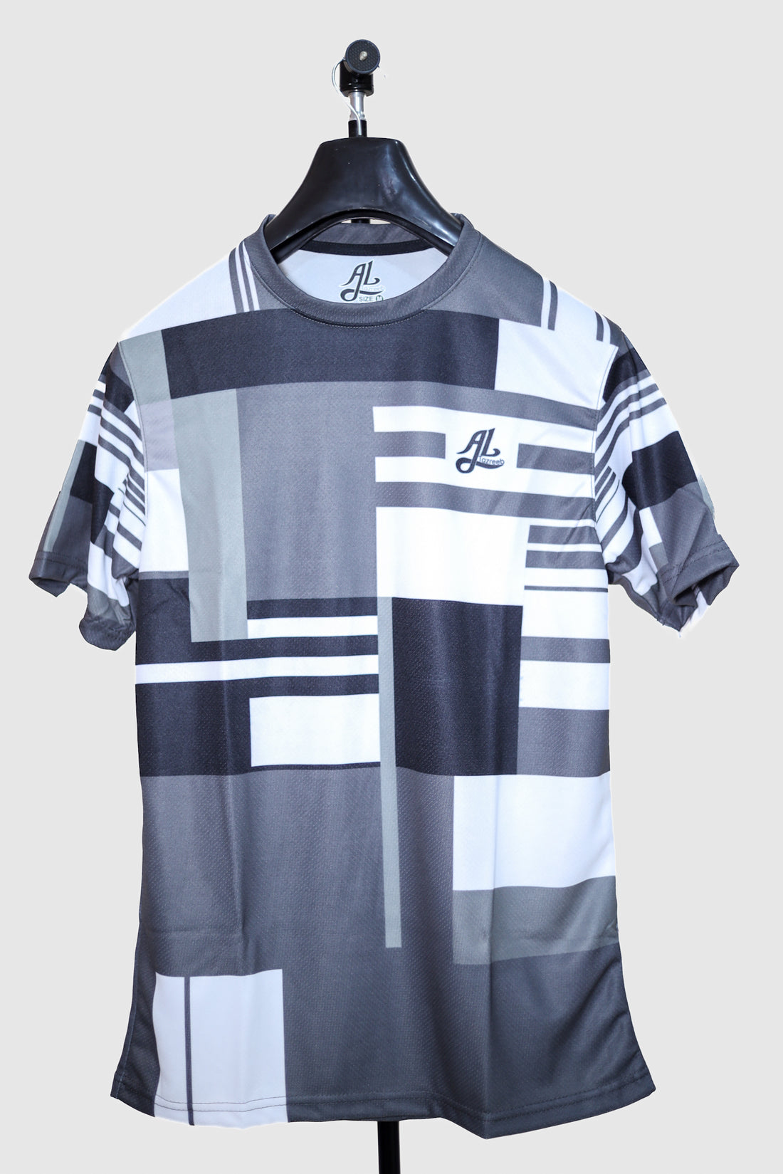 Track suit with black logo